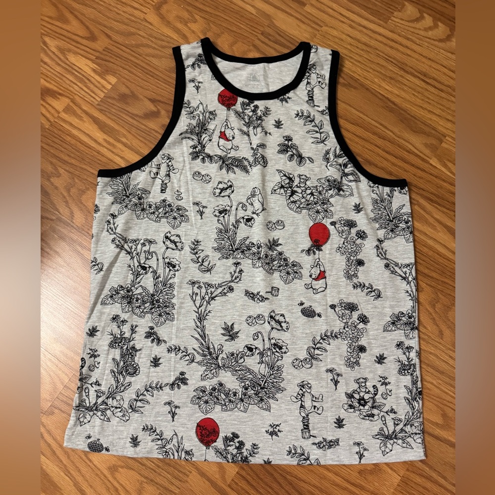 Disney Parks Winnie the POOH Tigger Owl Tank Top NWOT